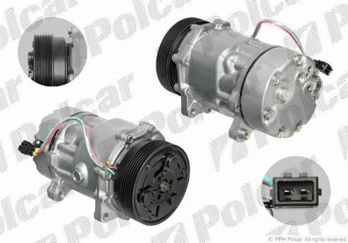 Polcar 9541KS-2 - Компрессор кондиционера POLCAR 9541KS-2 autosila-amz.com