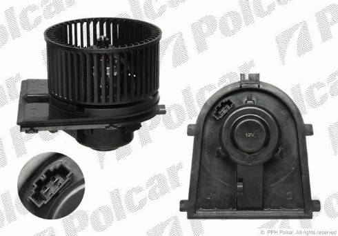 Polcar 9541NU-2 - Вентилятор салона autosila-amz.com