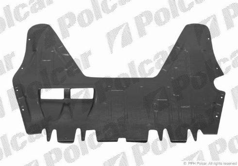 Polcar 955534-5 - VW PASSAT SDN+KOMBI (B6 (3C)) 01.05 - 07.10 :ЗАЩИТА ПОД ДВИГАТЕЛЬ (POLCAR) autosila-amz.com