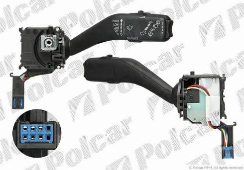 Polcar 9513PZW1 - Выключатель на рулевой колонке autosila-amz.com