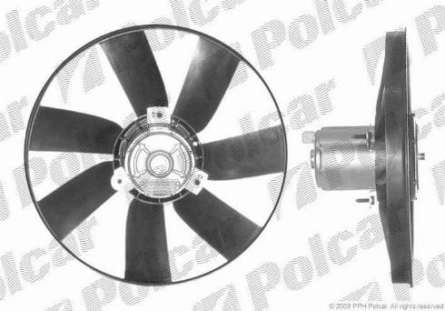 Polcar 953823U1 - Вентилятор, охлаждение двигателя autosila-amz.com
