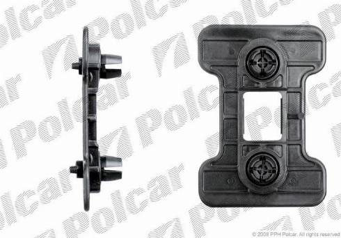 Polcar 953796-5 - Кронштейн бампера autosila-amz.com