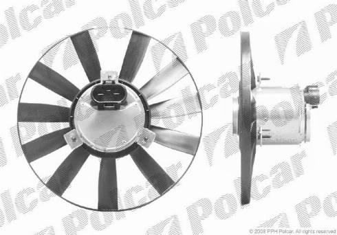 Polcar 952423U3 - Вентилятор, охлаждение двигателя autosila-amz.com