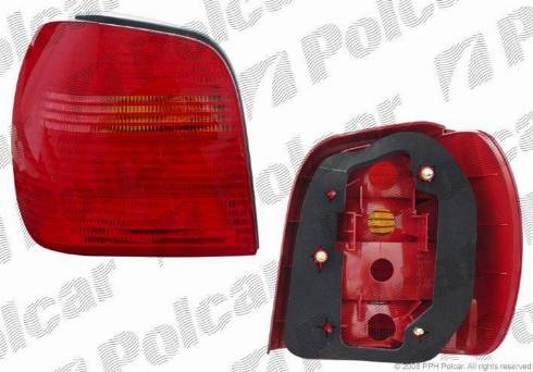 Polcar 952587-E - Задний фонарь autosila-amz.com