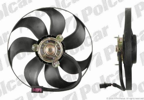 Polcar 952523U4 - Вентилятор, охлаждение двигателя autosila-amz.com