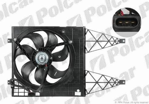 Polcar 952523W2 - Вентиляторы радиаторов autosila-amz.com