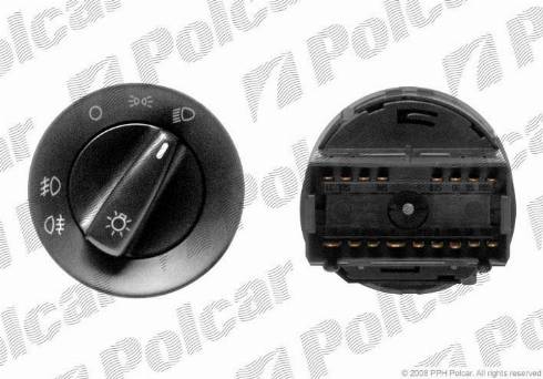 Polcar 9525P-01 - Выключатель, головной свет autosila-amz.com