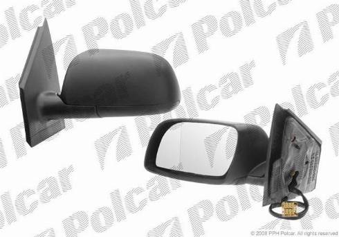 Polcar 9526514M - Наружное зеркало autosila-amz.com