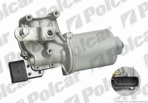 Polcar 9526SWP1 - Двигатель стеклоочистителя autosila-amz.com