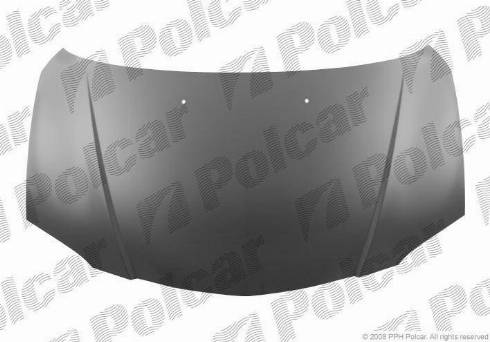 Polcar 454103 - Капот двигателя autosila-amz.com