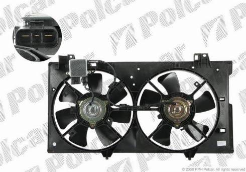 Polcar 451923W3 - Вентилятор, охлаждение двигателя autosila-amz.com