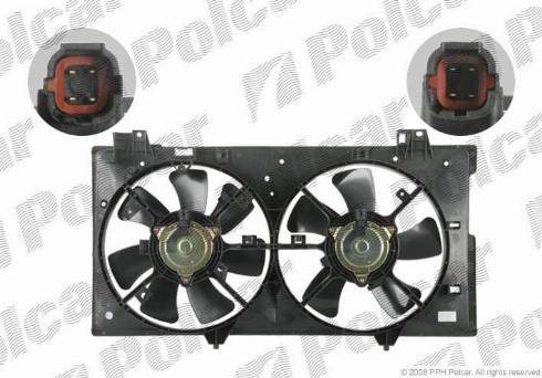 Polcar 451923W2 - Вентилятор, охлаждение двигателя autosila-amz.com
