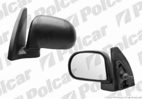 Polcar 4040521M - Наружное зеркало autosila-amz.com