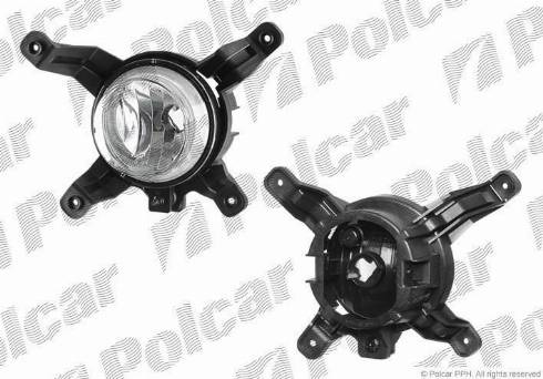 Polcar 404830-E - Противотуманная фара autosila-amz.com