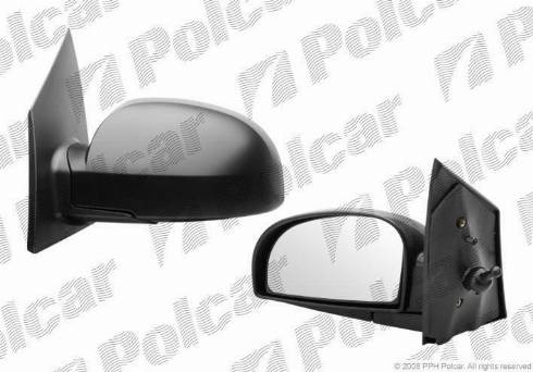 Polcar 4042521M - Наружное зеркало autosila-amz.com