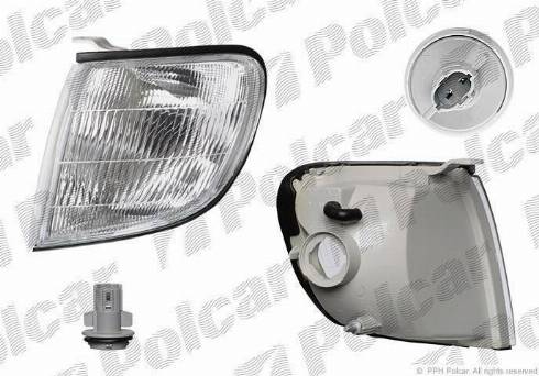 Polcar 406219 - Фонарь указателя поворота autosila-amz.com