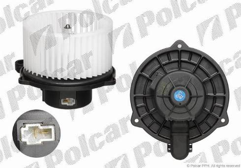 Polcar 4007NU2X - Вентилятор салона autosila-amz.com