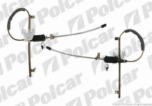 Polcar 4205PSE5 - Стеклоподъемник autosila-amz.com