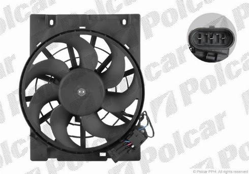 Polcar 550823W1 - Вентиляторы радиаторов autosila-amz.com