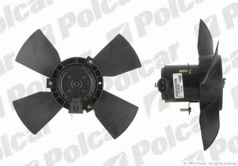 Polcar 550723U1 - Вентилятор, охлаждение двигателя autosila-amz.com
