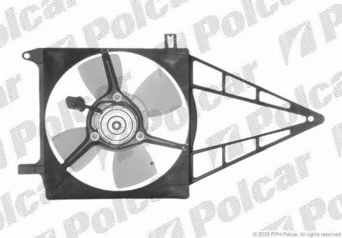 Polcar 550723W1 - Вентилятор, охлаждение двигателя autosila-amz.com
