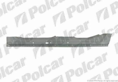 Polcar 551842 - Порог правый O.Vectra C autosila-amz.com