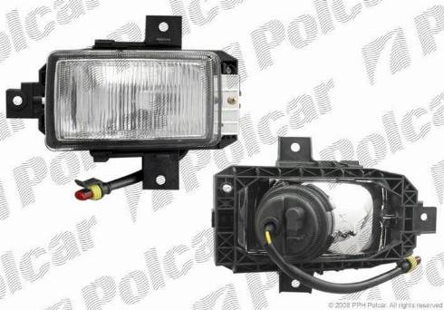 Polcar 552730-E - Противотуманная фара autosila-amz.com