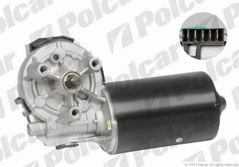 Polcar 5044SWP1 - Двигатель стеклоочистителя autosila-amz.com