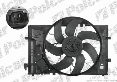 Polcar 500323W1 - Вентилятор, охлаждение двигателя autosila-amz.com