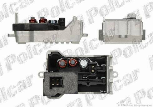 Polcar 5003KST-1 - Сопротивление, реле, вентилятор салона autosila-amz.com