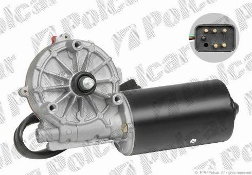 Polcar 5002SWP3 - Двигатель стеклоочистителя autosila-amz.com
