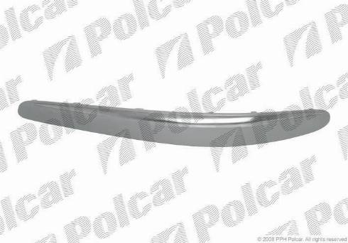 Polcar 501607-8 - Накладка бампера правый autosila-amz.com
