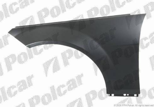 Polcar 507001 - W204 07- Крыло без отв под повт (сталь) лев autosila-amz.com