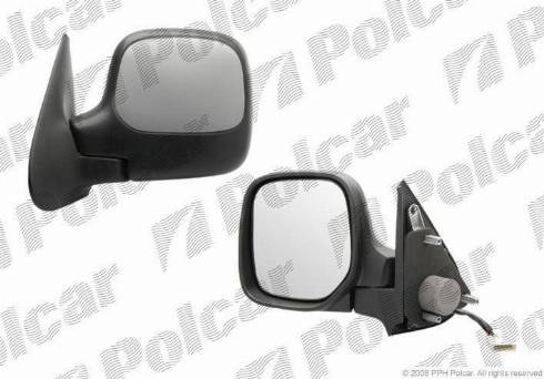 Polcar 5790516M - Наружное зеркало autosila-amz.com