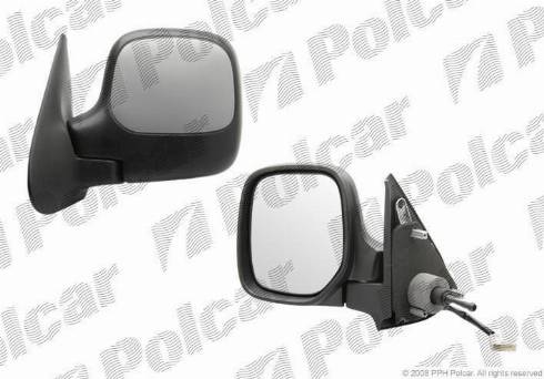 Polcar 5790523M - Наружное зеркало autosila-amz.com