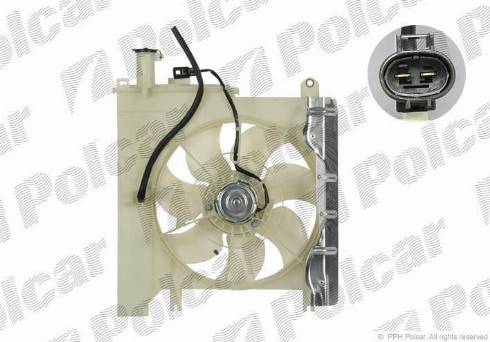 Polcar 571623W2 - Вентилятор, охлаждение двигателя autosila-amz.com