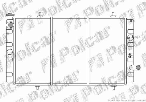 Polcar 573708-4 - Масляный фильтр autosila-amz.com