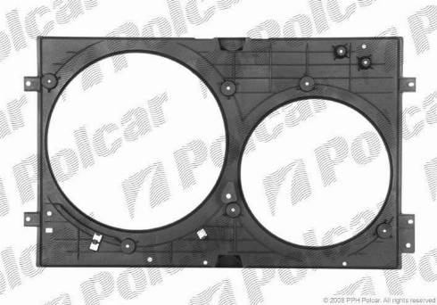 Polcar 692023-Q - Вентилятор, охлаждение двигателя autosila-amz.com