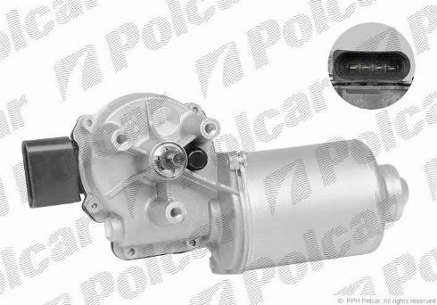 Polcar 6920SWP1 - Двигатель стеклоочистителя autosila-amz.com