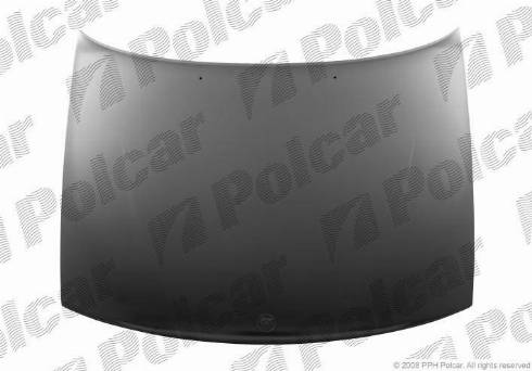 Polcar 652203 - Капот двигателя autosila-amz.com