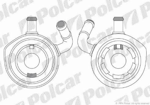 Polcar 6060L8-1 - Радиаторы масла autosila-amz.com