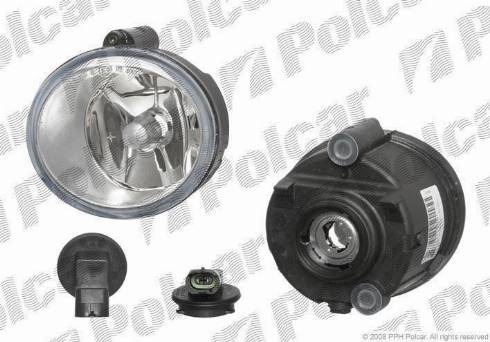 Polcar 601129-V - Противотуманная фара autosila-amz.com