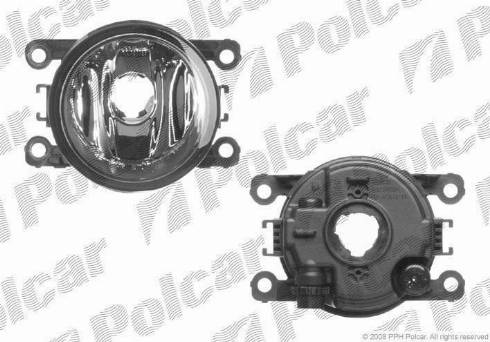 Polcar 601229-E - Фара противотуманная передняя (PJ) -TYC autosila-amz.com
