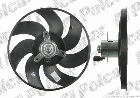 Polcar 601223U1 - Вентилятор, охлаждение двигателя autosila-amz.com