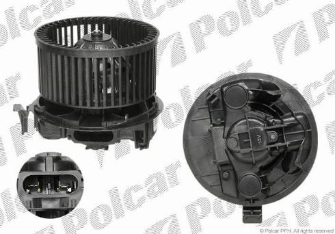 Polcar 6012NU-2 - Вентилятор салона autosila-amz.com