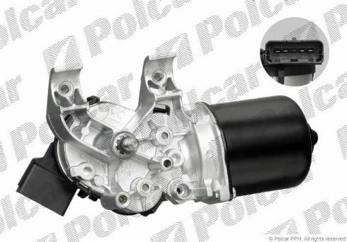Polcar 6012SWP1 - Система тяг и рычагов привода стеклоочистителя autosila-amz.com