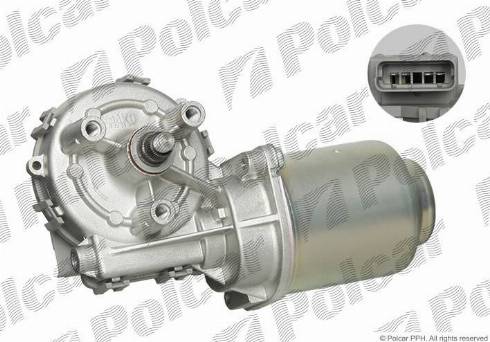 Polcar 6012SWP2 - Моторчик стеклоочистителя autosila-amz.com