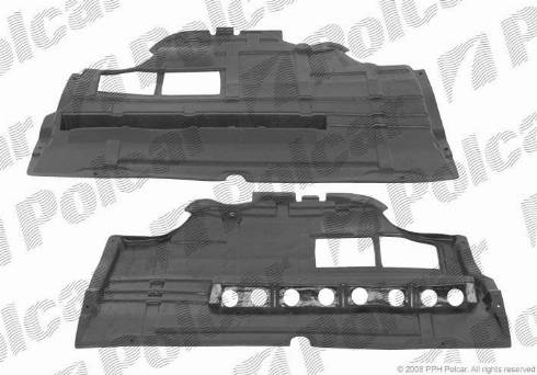 Polcar 602634-5 - Изоляция моторного отделения autosila-amz.com