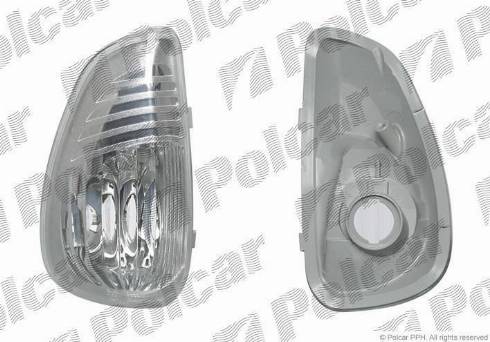 Polcar 60N1206X - Наружное зеркало autosila-amz.com