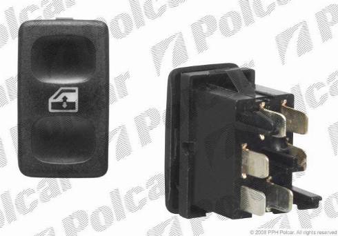 Polcar 6713P-70 - Выключатель, стеклоподъемник autosila-amz.com